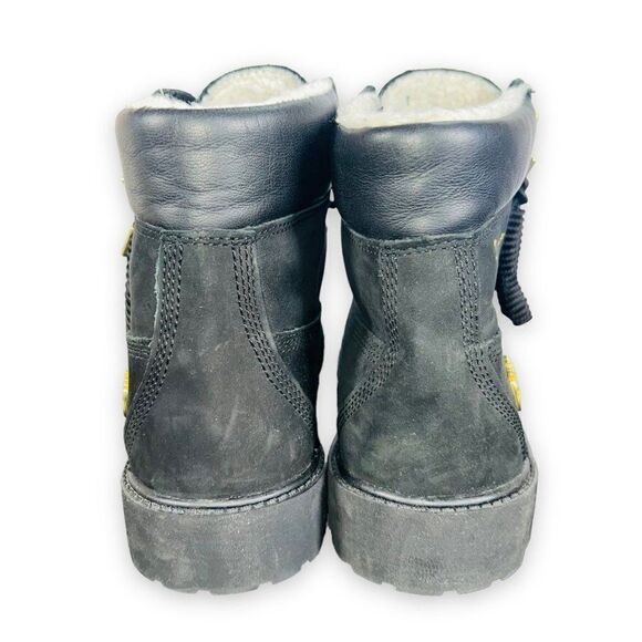 Timberland x Champion 6 in Waterproof Nubuck Suede Boots A1UD4 Youth 7 Women's 9 - Picture 5 of 12